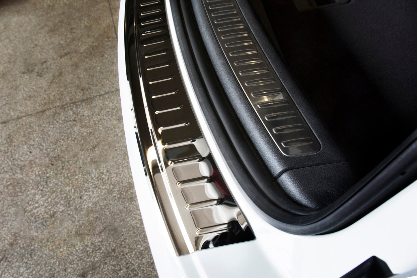 Protector parachoques trasero PORSCHE MACAN 2013 2019, Restyling 2019 >2021 , Restyling 2021 >-ICCTUNING