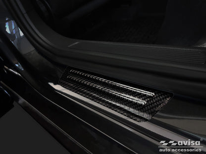 Protector umbral de puerta VOLKSWAGEN TIGUAN Carbono-ICCTUNING
