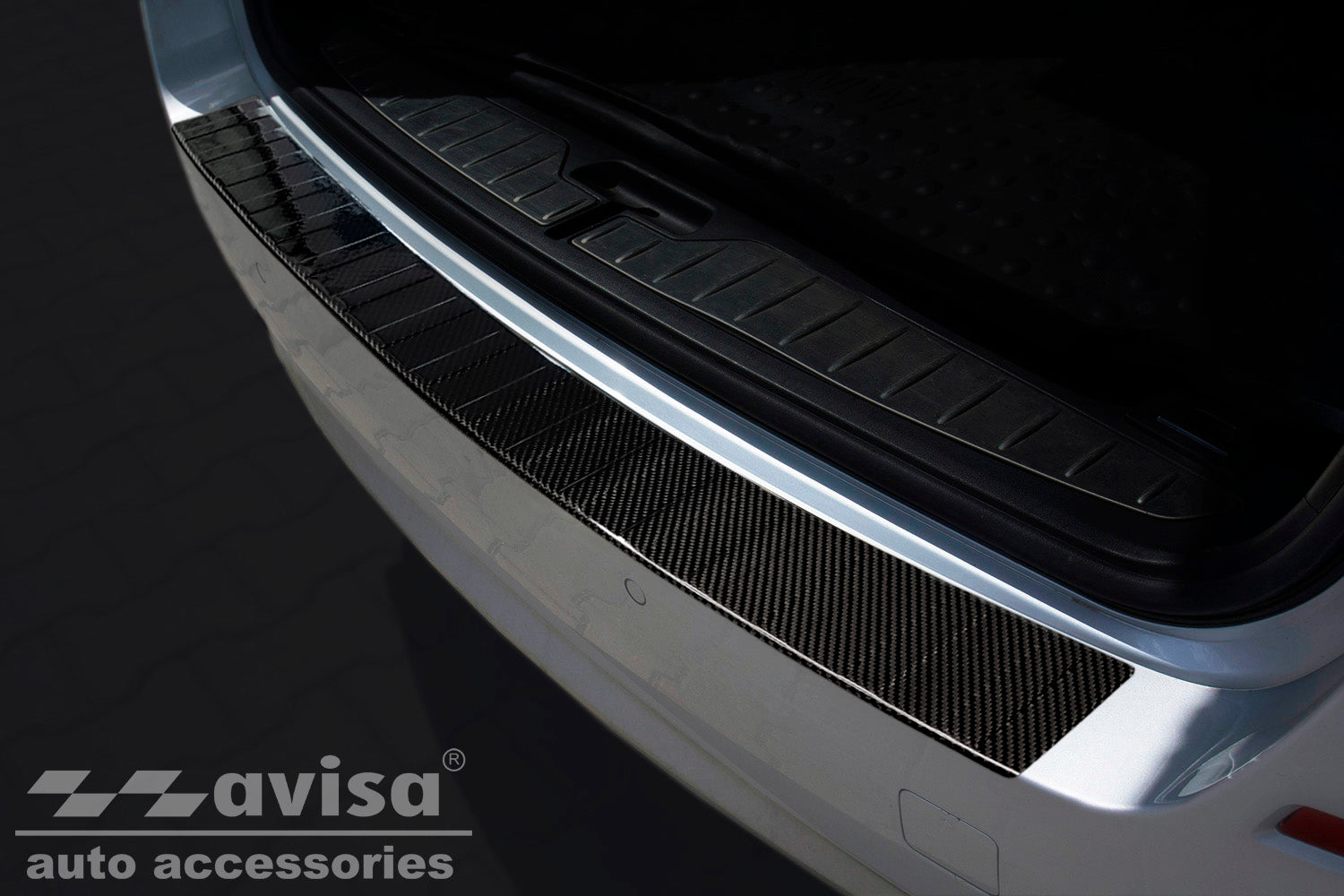 Protector parachoques trasero BMW 5 F11 touring 2010 2013, Restyling 2013 2017-ICCTUNING