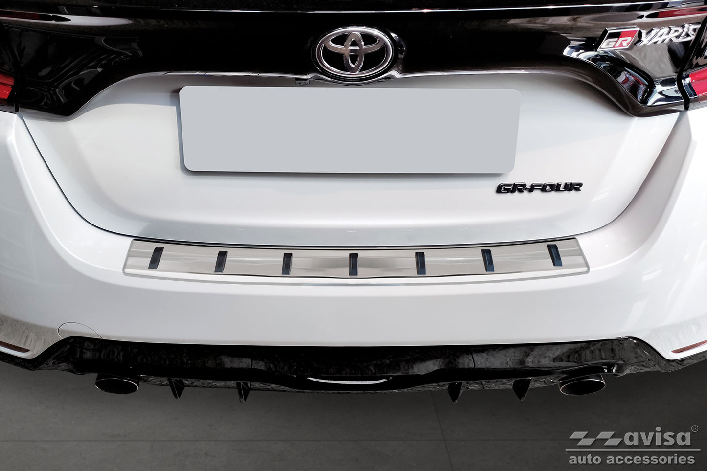 Protector parachoques trasero TOYOTA GR YARIS 2020->-ICCTUNING
