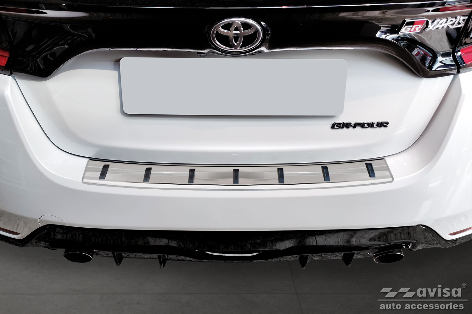 Protector parachoques trasero TOYOTA GR YARIS 2020->-ICCTUNING