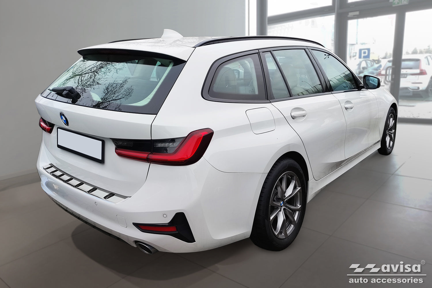 Protector parachoques trasero BMW Serie 3 G21 TOURING 2018-2022-ICCTUNING