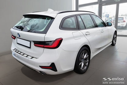 Protector parachoques trasero BMW Serie 3 G21 TOURING 2018-2022-ICCTUNING