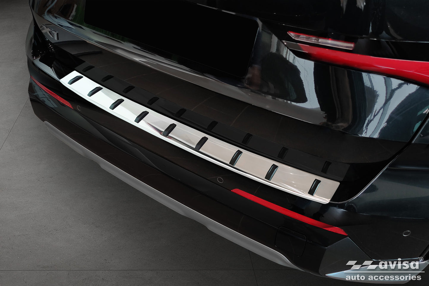 Protector parachoques trasero BMW X1 U11 y U11 X-line 2022->-ICCTUNING