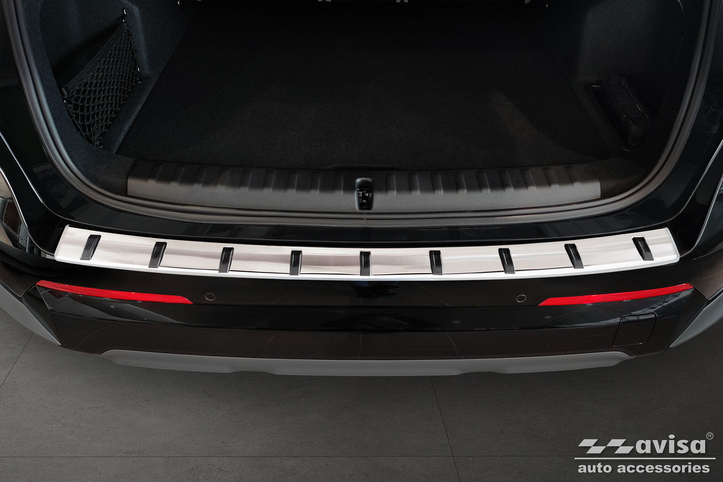 Protector parachoques trasero BMW X1 U11 y U11 X-line 2022->-ICCTUNING