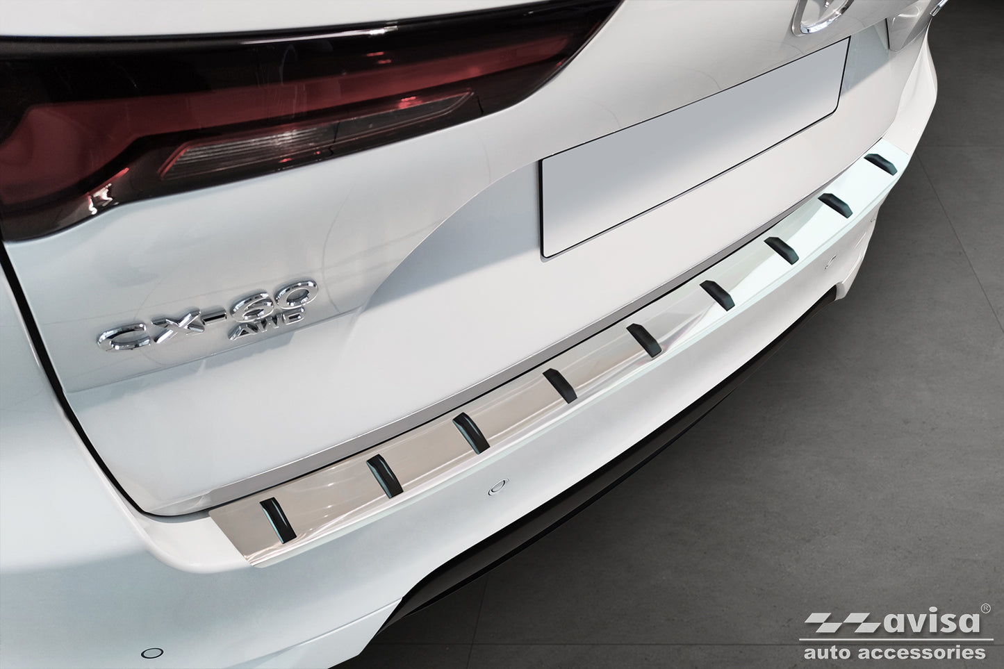 Protector parachoques trasero MAZDA CX-60 2022->-ICCTUNING