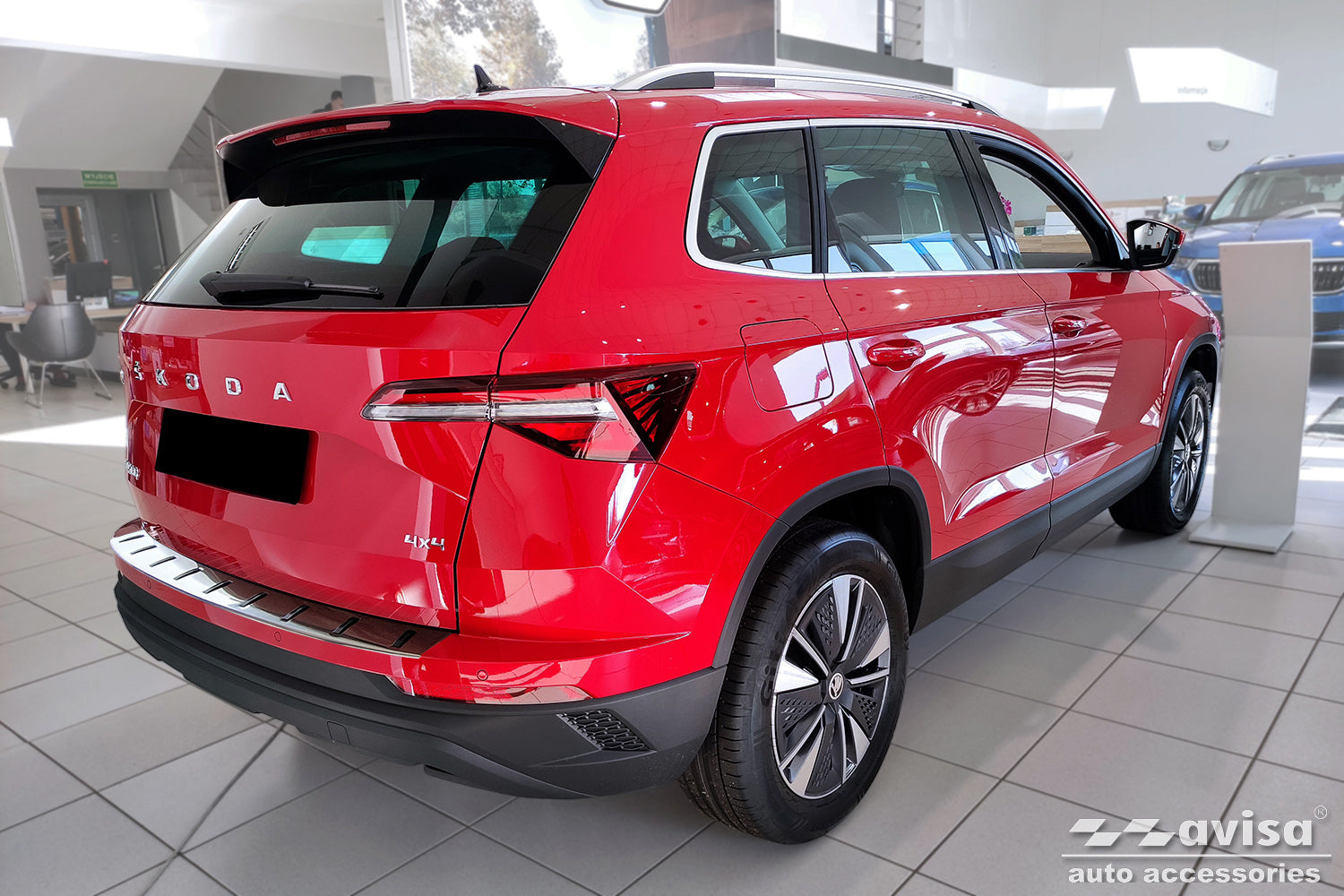 Protector parachoques trasero SKODA KODIAQ 2022>, Restyling 2022>-ICCTUNING