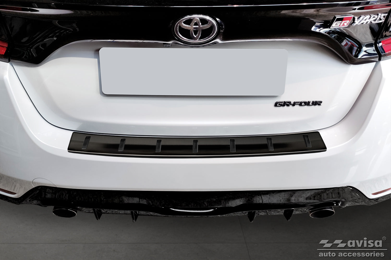 Protector parachoques trasero TOYOTA GR YARIS 2020->-ICCTUNING