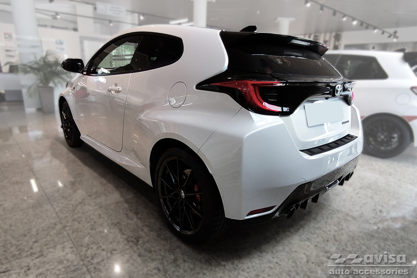 Protector parachoques trasero TOYOTA GR YARIS 2020->-ICCTUNING