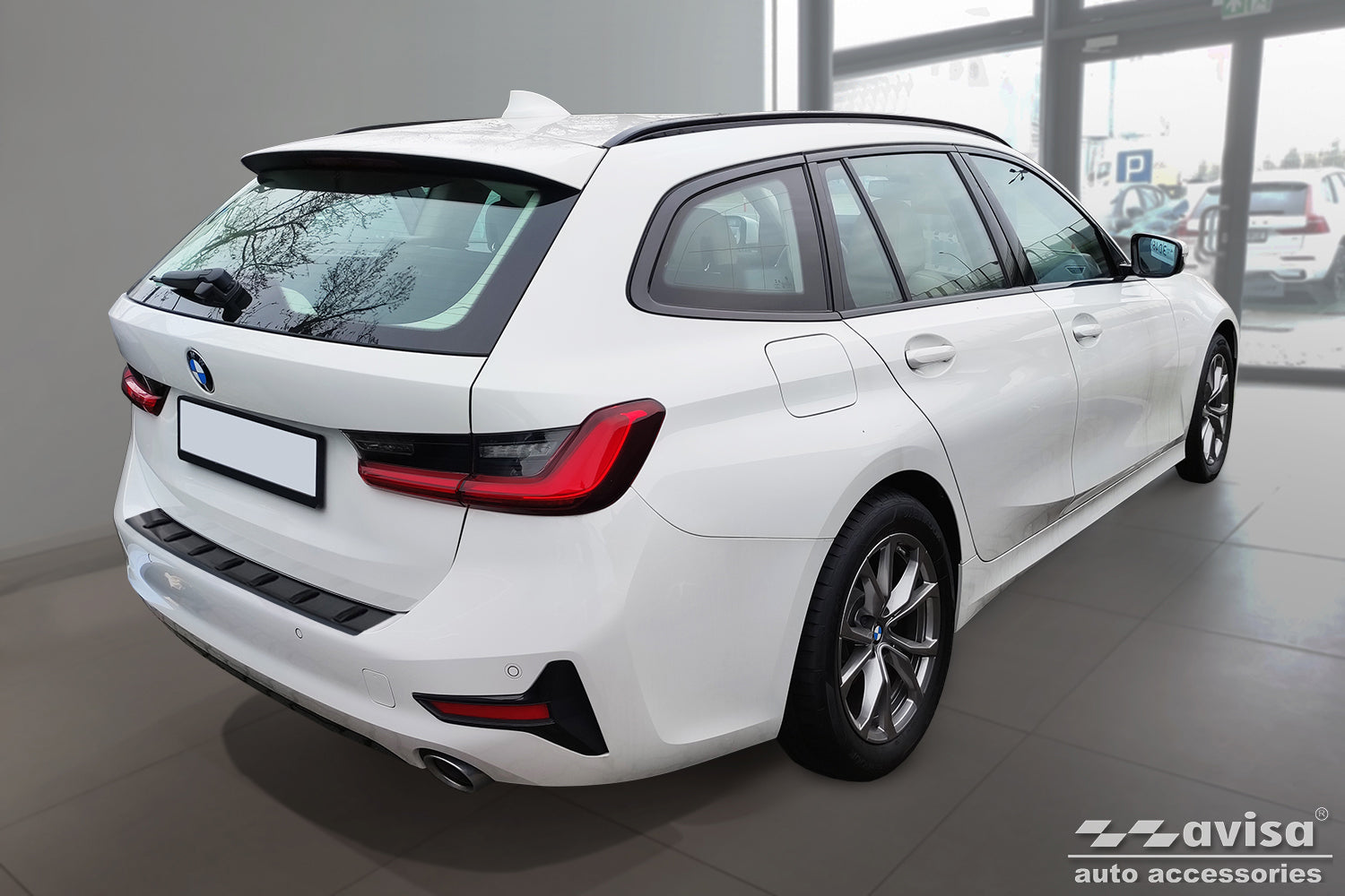 Protector parachoques trasero BMW Serie 3 G21 TOURING 2018-2022-ICCTUNING