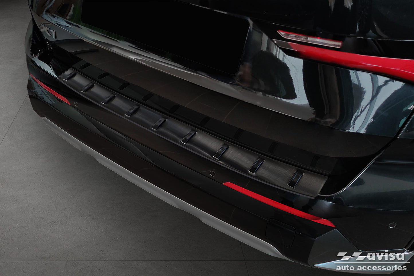 Protector parachoques trasero BMW X1 U11 y U11 X-line 2022->-ICCTUNING