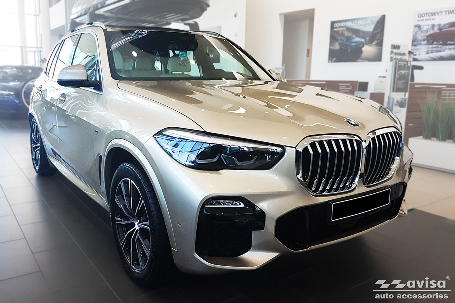 Protector parachoques trasero BMW X5 M pack 2018> Strong-ICCTUNING
