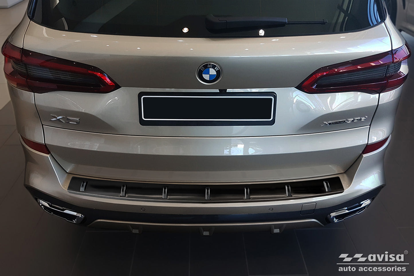 Protector parachoques trasero BMW X5 M pack 2018> Strong-ICCTUNING