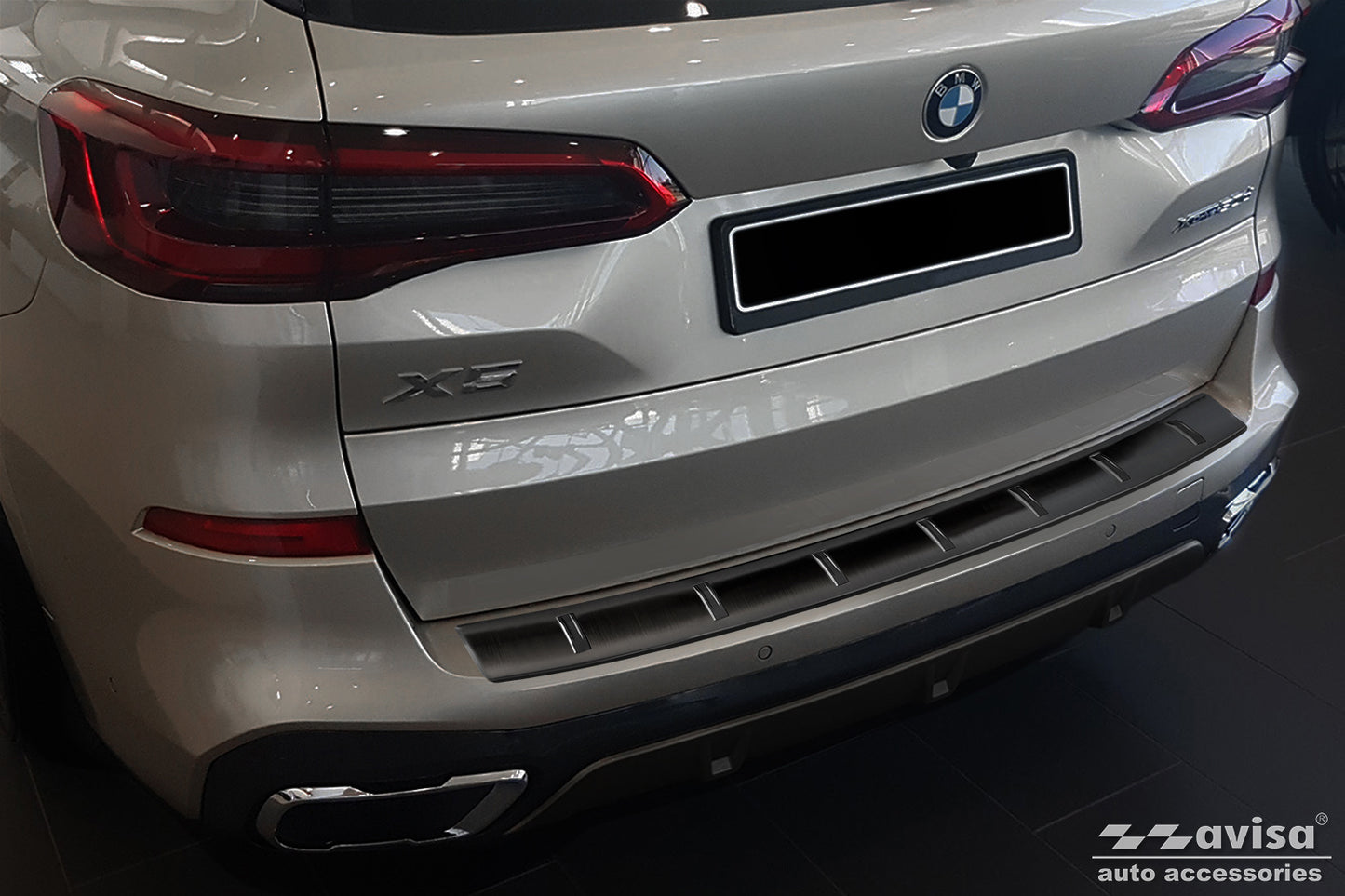 Protector parachoques trasero BMW X5 M pack 2018> Strong-ICCTUNING