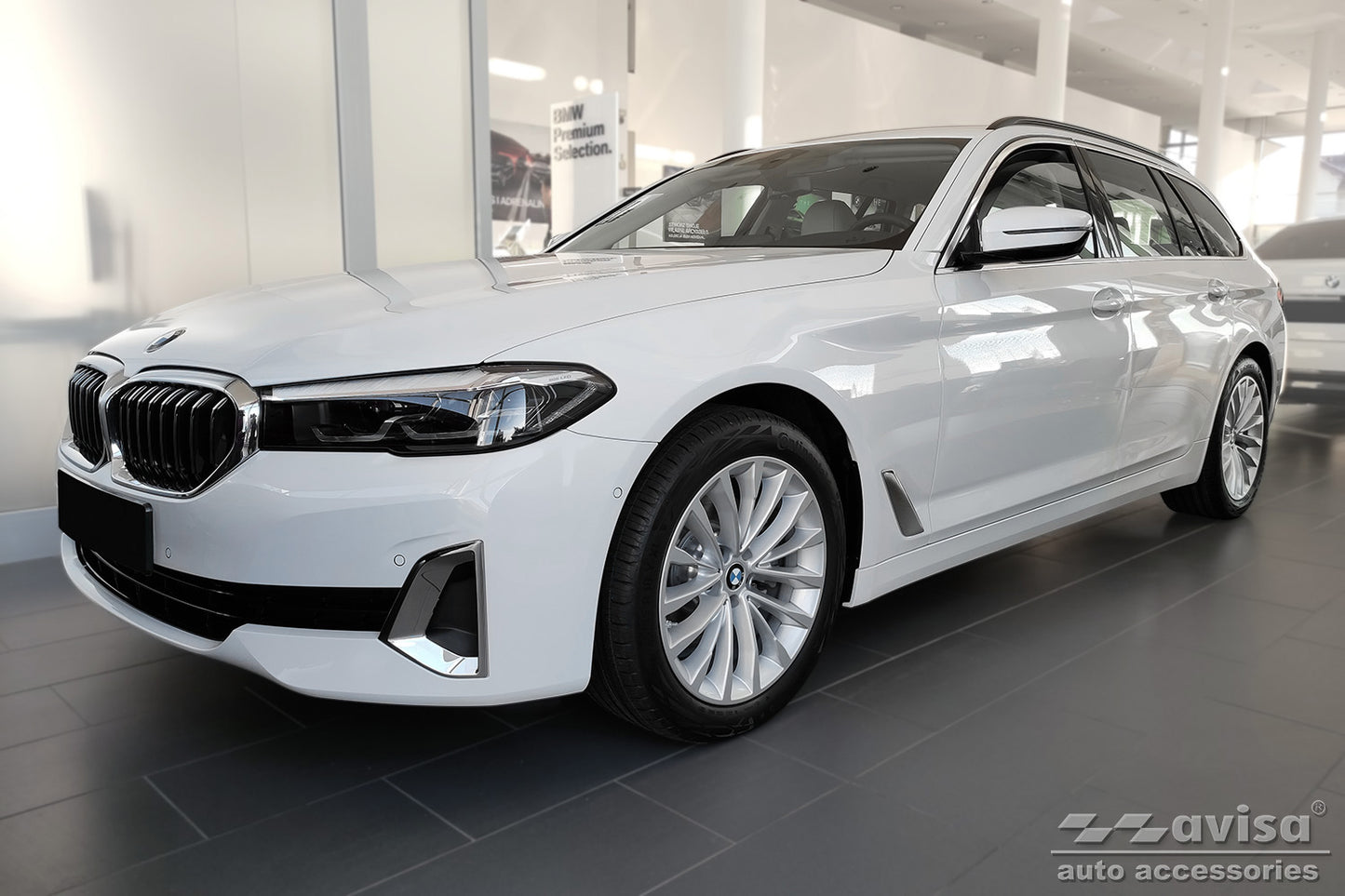 Protector parachoques trasero BMW Serie 5 Touring G31 Restyling 2020-> (no M-pack)-ICCTUNING