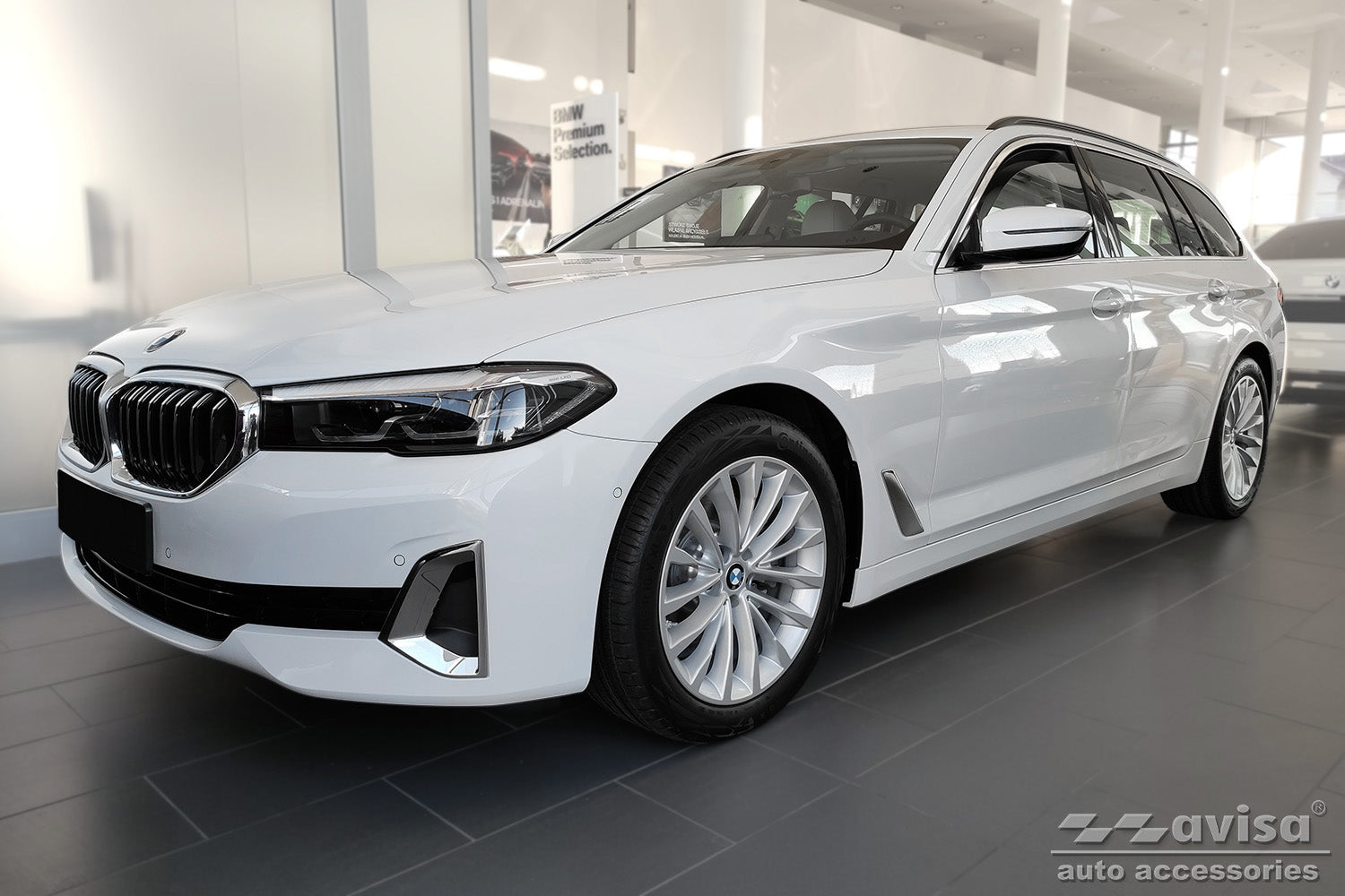 Protector parachoques trasero BMW Serie 5 Touring G31 Restyling 2020-> (no M-pack)-ICCTUNING