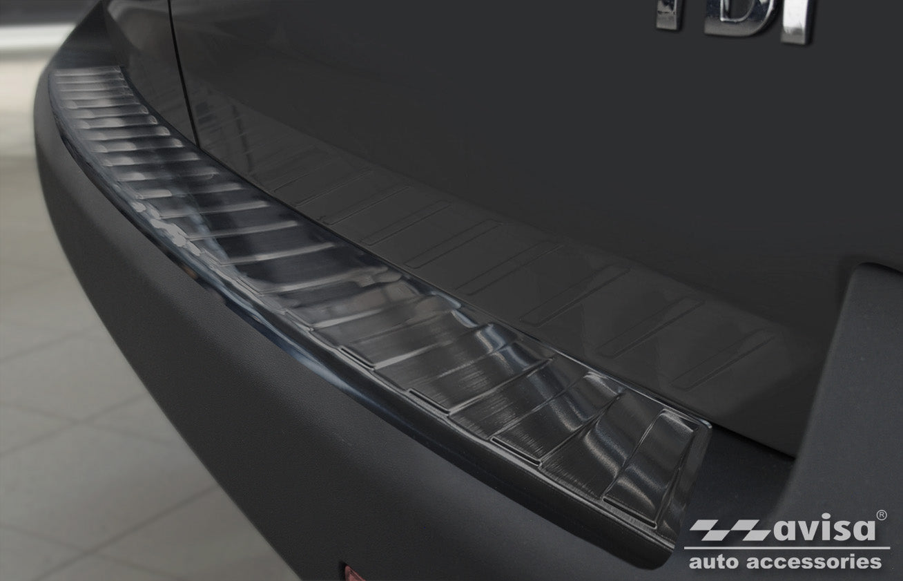 Protector parachoques trasero VW T5 Multivan, Caravelle 2003 2012,Restyling 2012 2015-ICCTUNING