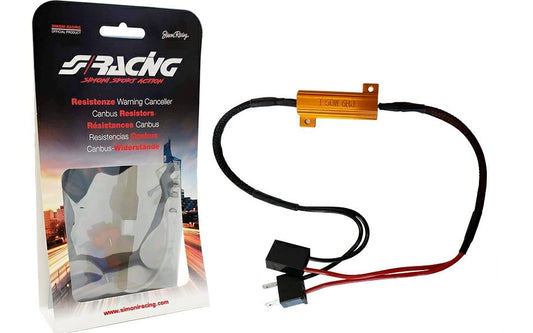 Cancelador de advertencia 50W 6 Ohm cableado H7-ICCTUNING