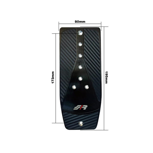 Estribo con apariencia de carbono-ICCTUNING
