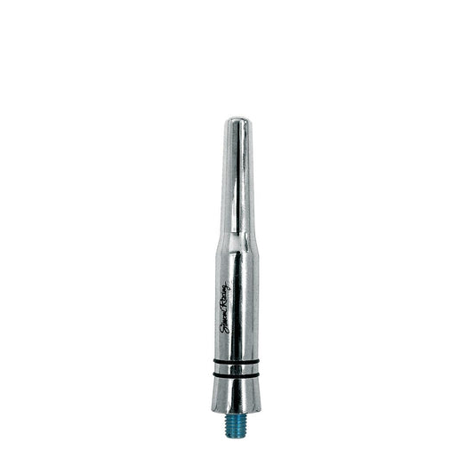 Antena de viento de 8,5 cm con salida cromada-ICCTUNING