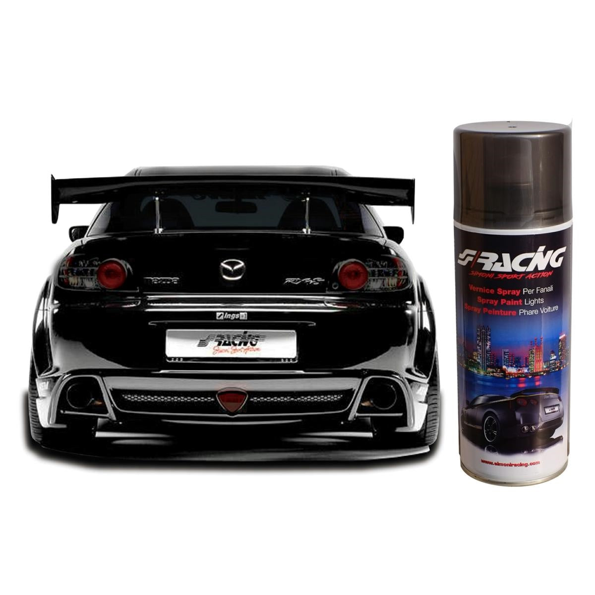 Pintura en aerosol de humo-ICCTUNING