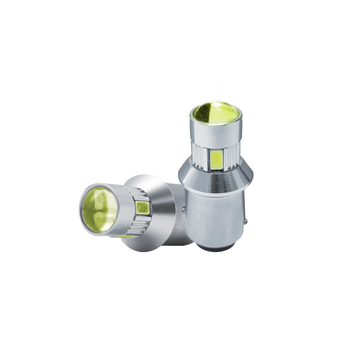 Bombillas led canbus ba15s 6 led naranja-ICCTUNING