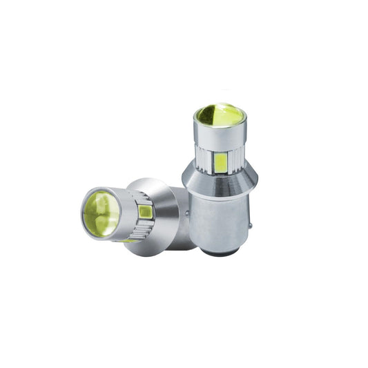 Bombillas led canbus BA15s 6 leds blancos-ICCTUNING
