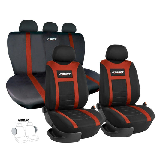 Fundas de Asiento Tipo H Rojas-ICCTUNING