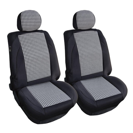 Fundas de asiento tipo K Pied de Poule-ICCTUNING