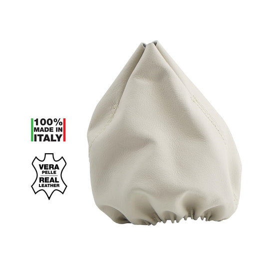 Funda de palanca de cambios Fiat 500 beige-ICCTUNING