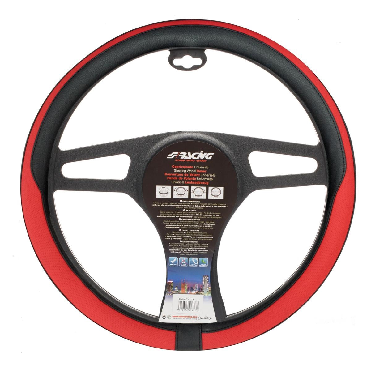 Funda para volante Tidy Red-ICCTUNING