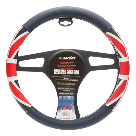 Funda para volante con bandera del Reino Unido-ICCTUNING