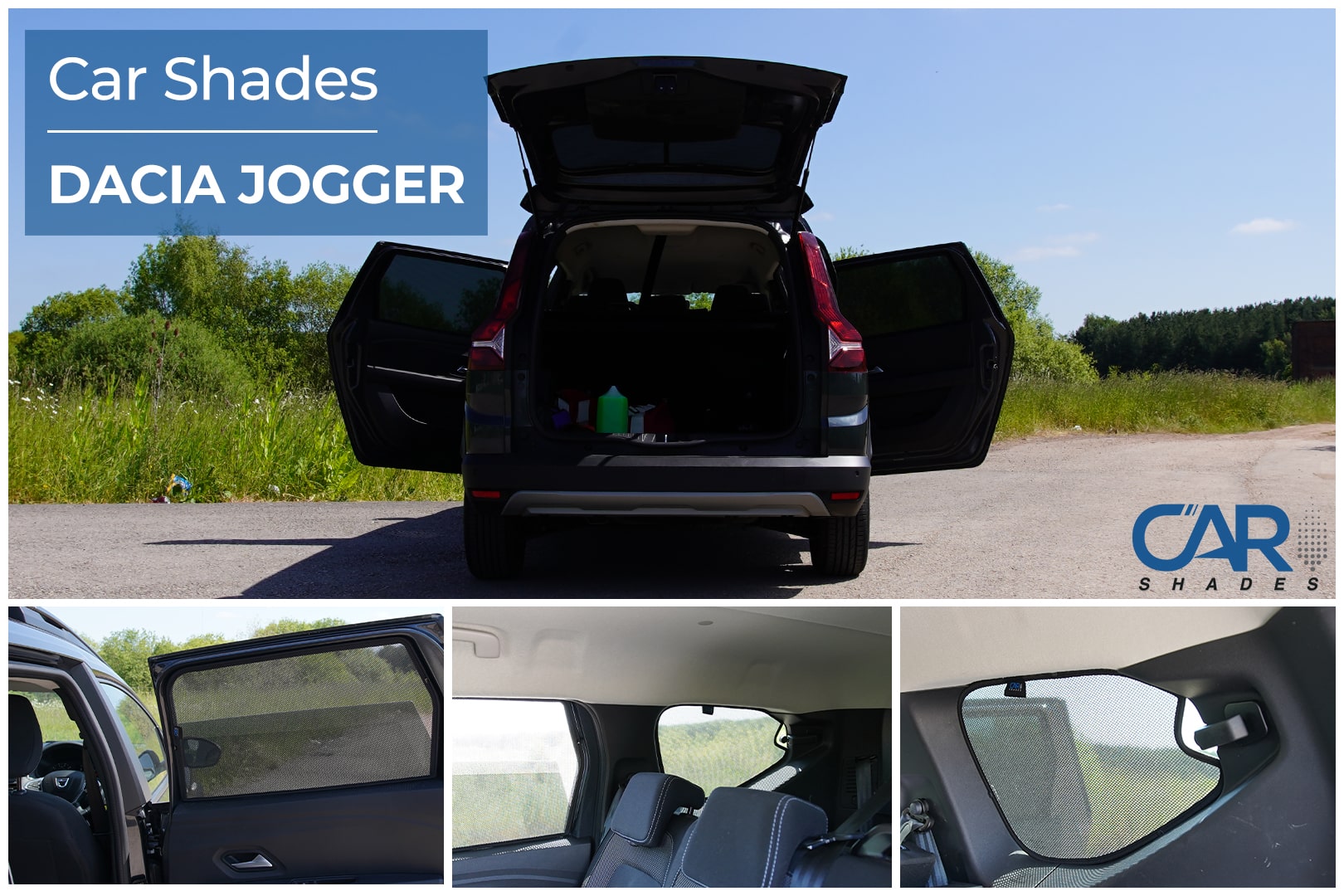 Parasole Paraschiuma Per DACIA Jogger 2022-2025 | Ombrellone Parabrezza Pieghevole Anti-UV