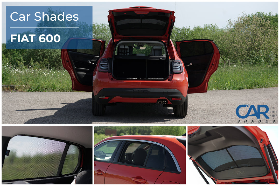 Parasoles - FIAT 600 5 puertas 2023-> Cortinillas Car Shades