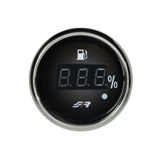 Nivel de combustible digital con línea de llanta cromada-ICCTUNING