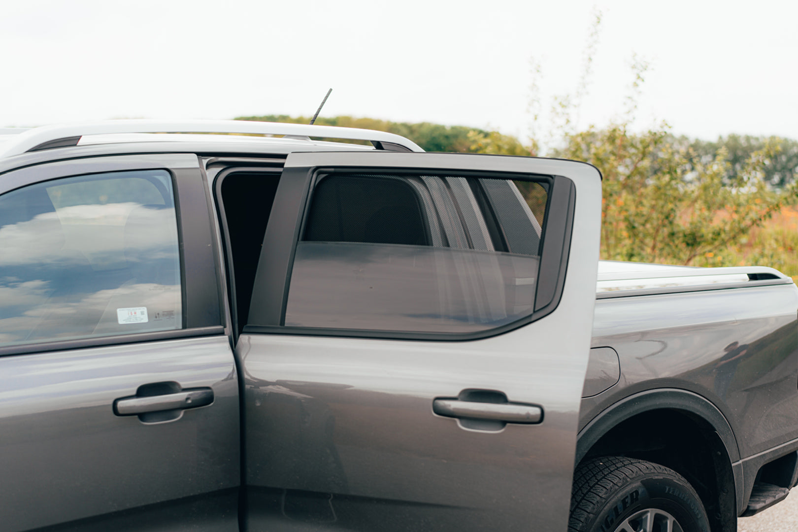 parasoles car shades Ford Ranger 2023->-ICCTUNING