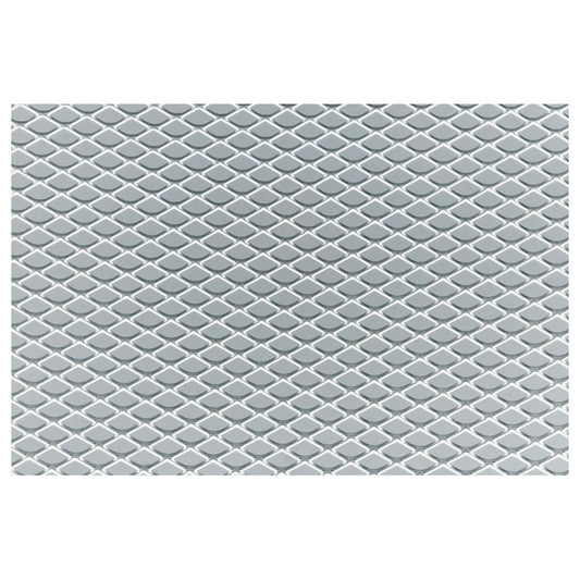 Parrilla de aluminio 125x20 cm malla estrecha-ICCTUNING