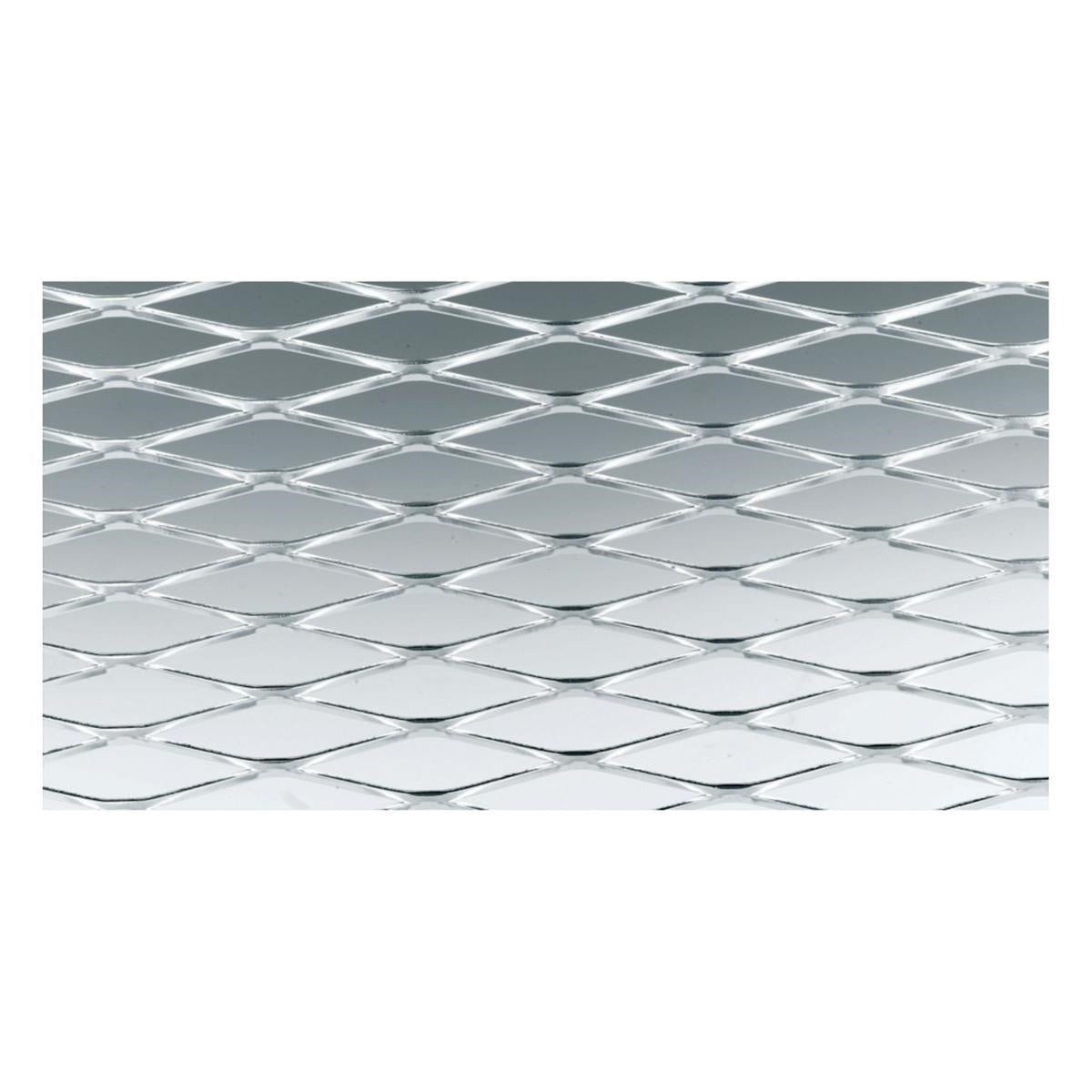 Rejilla de aluminio de 100x30 cm de ancho de malla-ICCTUNING