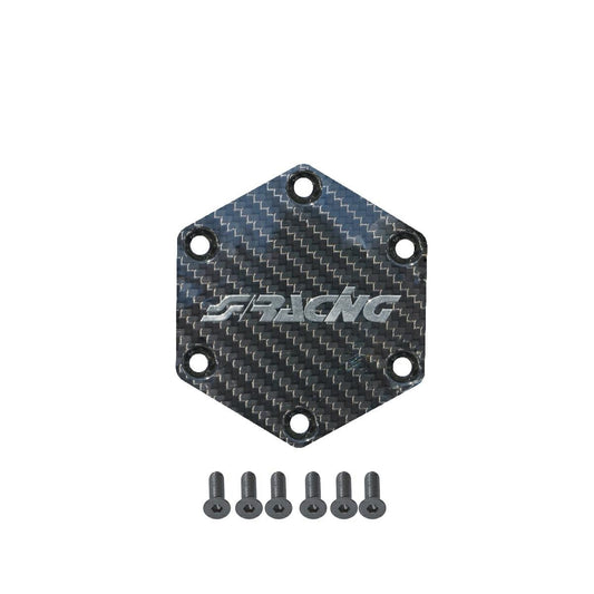 Botón de bocina para eliminar fibra de carbono modelo Sharp-ICCTUNING