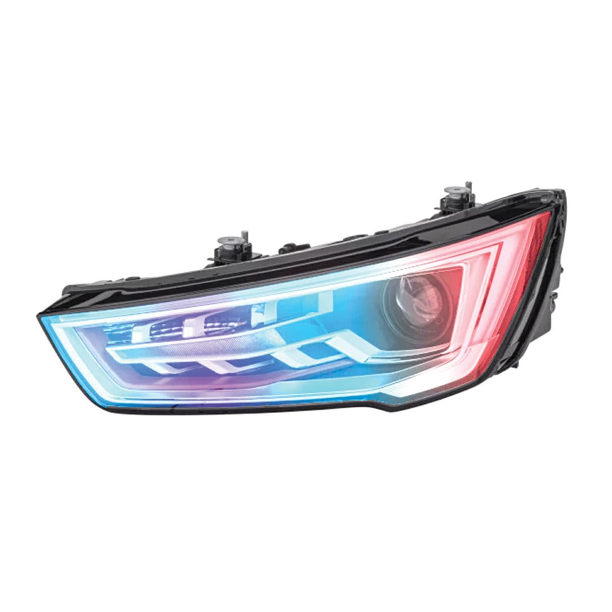 Lámina para faros de 60 x 100 cm transparente perlada-ICCTUNING