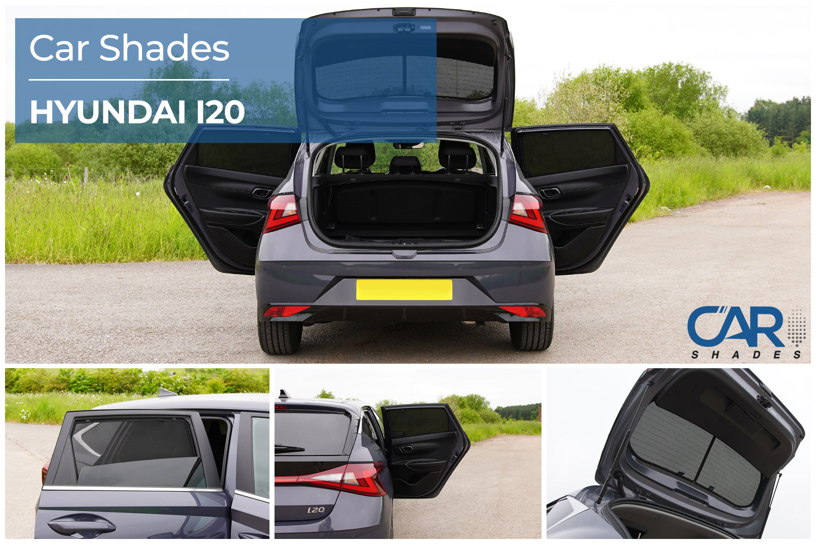 parasoles car shades Hyundai i20 5 puertas 2020-ICCTUNING