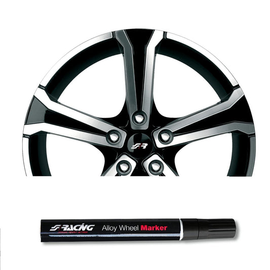 Marcador para retocar llantas color Negro-ICCTUNING