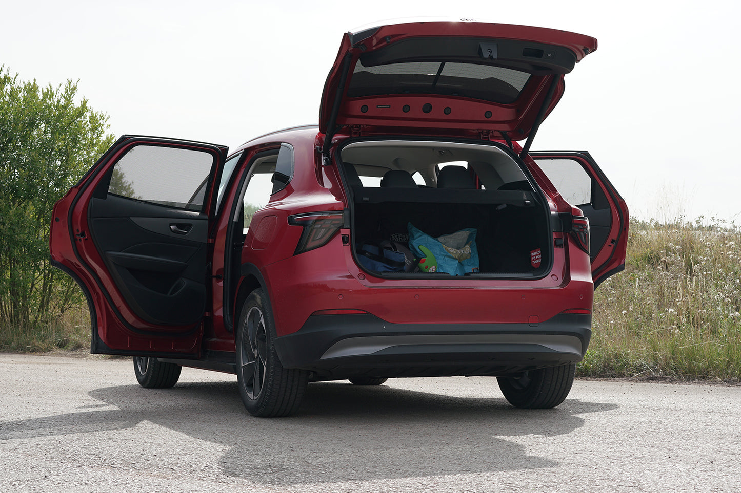 parasoles Car Shades MGS5 EV 2025->