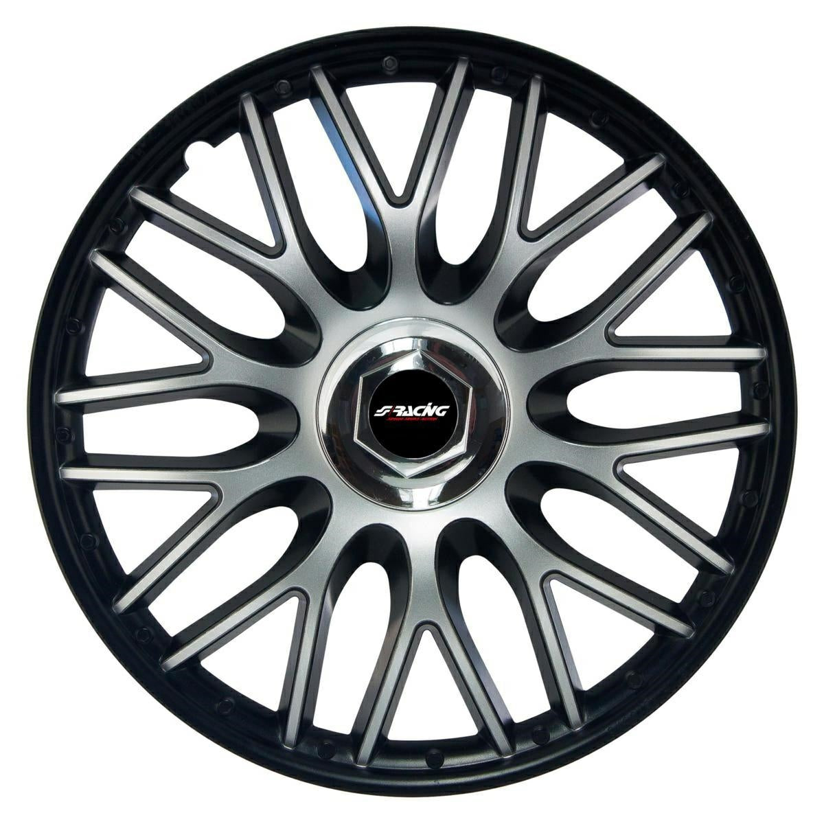 Cubierta de rueda negra Orden de 15"-ICCTUNING