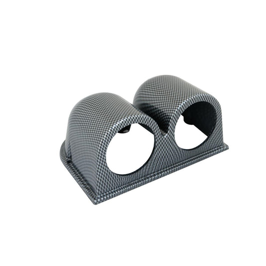 Porta instrumentos horizontal 2 agujeros aspecto carbono-ICCTUNING