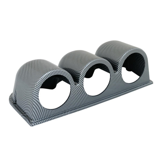 Porta instrumentos horizontal 3 agujeros aspecto carbono-ICCTUNING