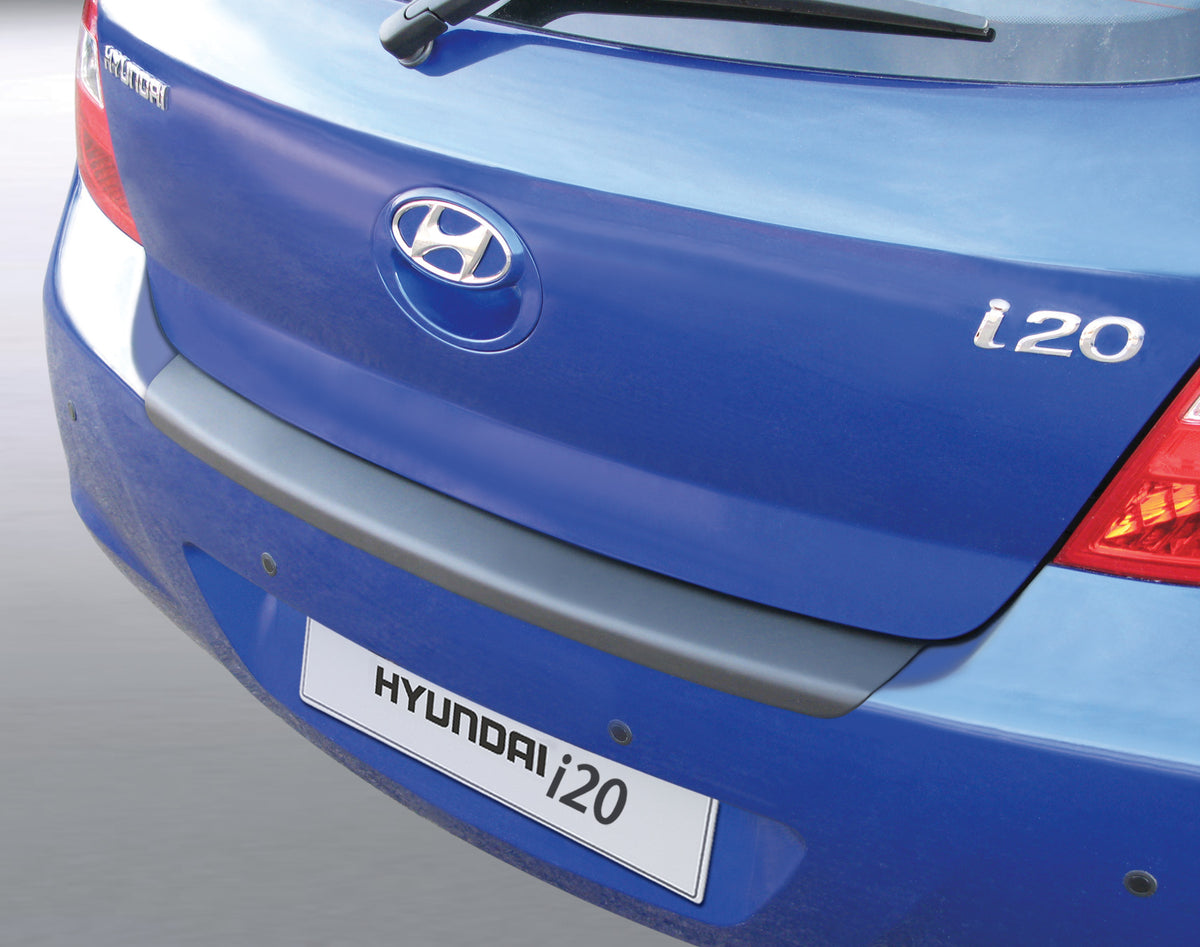 Protector de parachoques trasero Hyundai i20 3/5 DR 2.2009>4.2012