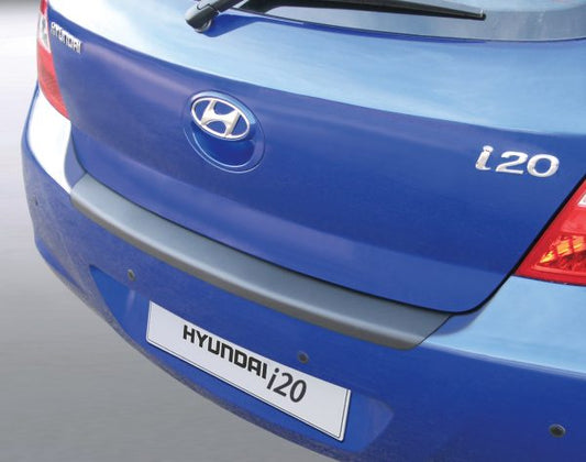 Protector de parachoques trasero Hyundai i20 3/5 DR 2.2009>4.2012