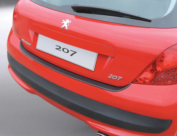 Protector de parachoques trasero Peugeot 207 3/5 DR 3.2006>