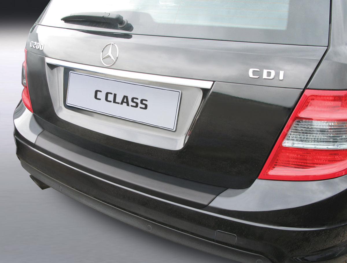 Protector de parachoques trasero Mercedes C CLASS W204T TOURING 10.2007>2.2011 (SPORT/AMG PACK)